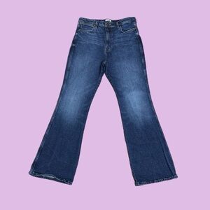 Wrangler Women’s High-Rise Bootcut Jeans in Blue Sz 32x32